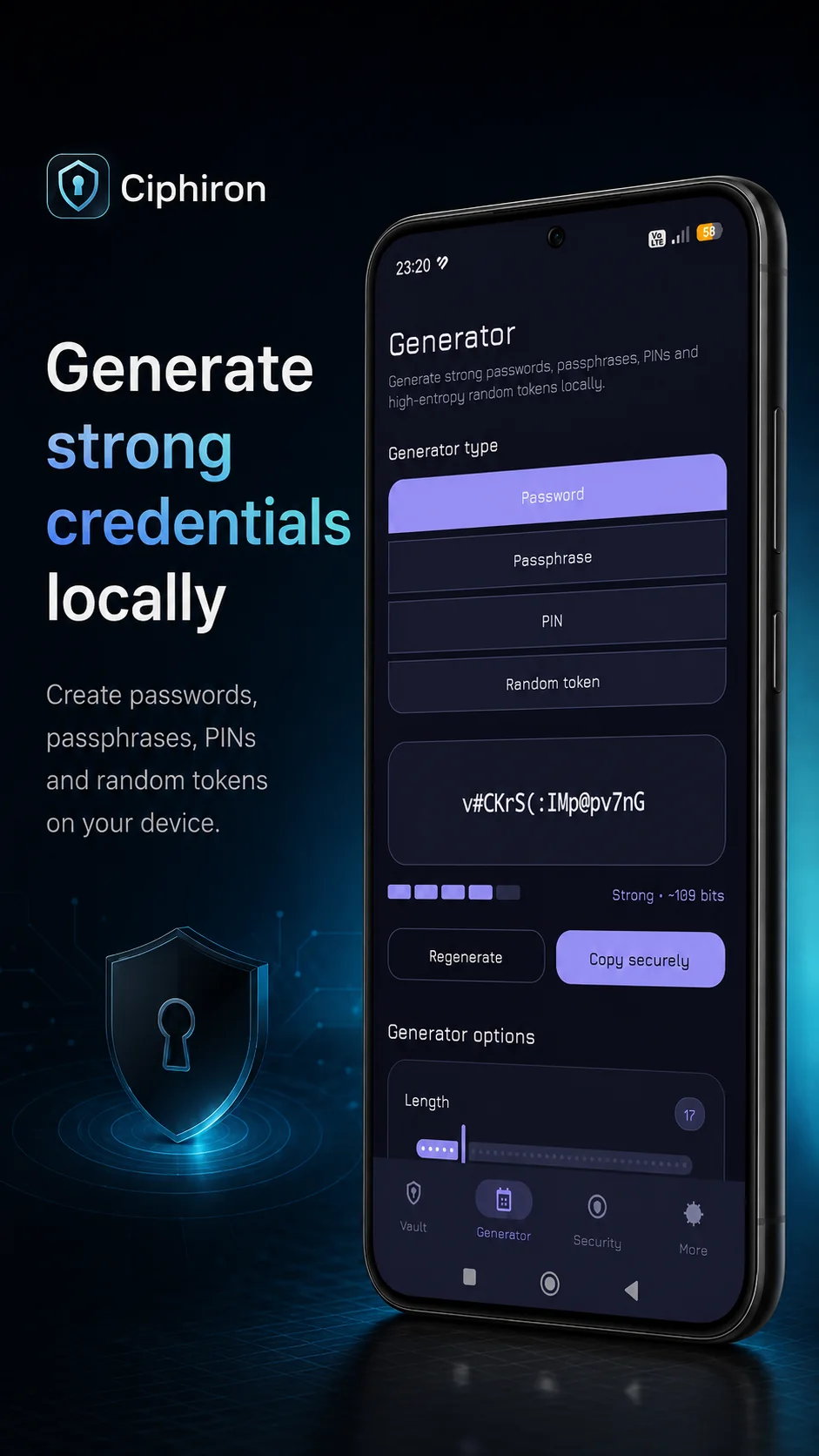 Credential generator